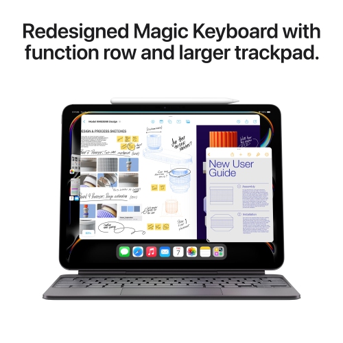Apple iPad Pro 13'' (M4) 1TBGB with Wi-Fi & Cellular (7th Generation) - Silver by APPLE - Refurbished condition - Image 10