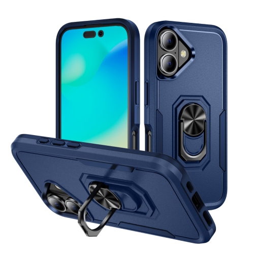 [CS] Dual Layers Heavy Duty Hard Kickstand Case with Ring