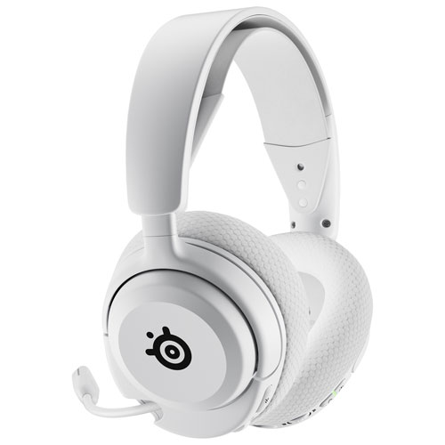 Casque de jeu sans fil Arctis Nova 5X de SteelSeries pour Xbox/PC/PlayStation/PC/Switch - Blanc