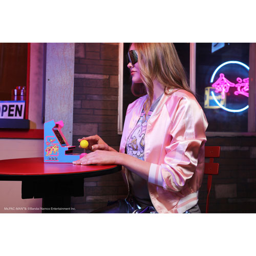 Borne d'arcade rétro portative MS Pac-Man de dreamGEAR