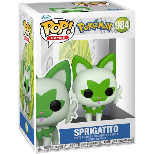 Pop Games Pokemon 3.75 Inch Action Figure - Sprigatito #984