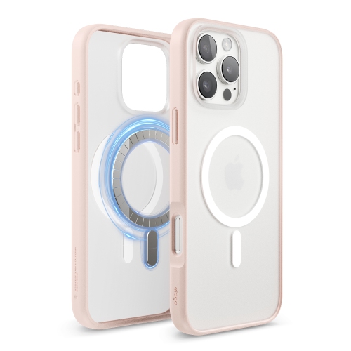 ELAGO  Magnetic Hybrid Clear Case Compatible \w Iphone 16 Pro Max Case Cover 6.9" - Compatible \w Magsafe, PC + Tpu Hybrid Technology, Shockproof