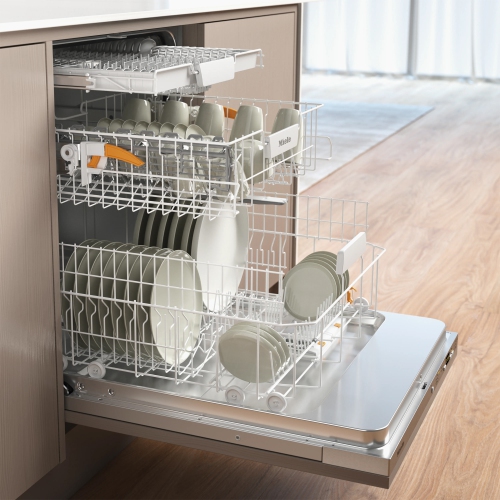 Miele G 5051 SCVi Fully Integrated Dishwasher with Cutlery Tray - CleanTouch Steel Fascia - 21505162CDN