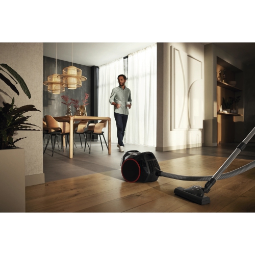 Miele Boost CX1 Bagless Canister Vacuum – Vortex Technology, TrackDrive Stability, AirClean Filtration - Obsidian Black - 41NRE005CDN