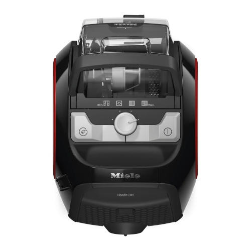 Miele Boost CX1 Bagless Canister Vacuum – Vortex Technology, TrackDrive Stability, AirClean Filtration - Obsidian Black - 41NRE005CDN