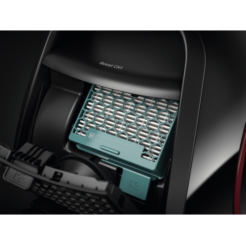 Miele Boost CX1 Bagless Canister Vacuum – Vortex Technology, TrackDrive Stability, AirClean Filtration - Obsidian Black - 41NRE005CDN