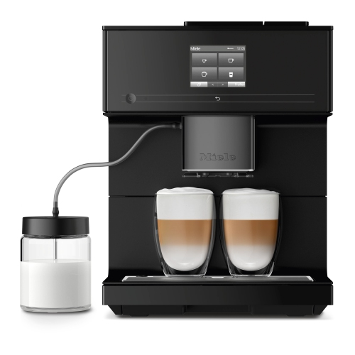 Miele CM 7750 Automatic Countertop Espresso & Cappuccino Coffee Machine - 29775021CDN, Matte Black - 2 Year Warranty