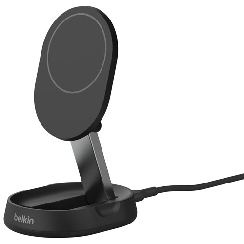 Belkin BoostCharge Pro 15W Qi2 Wireless Charging Stand - Black