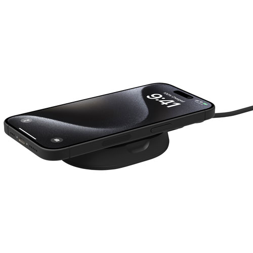 Belkin BoostCharge Pro 15W Qi2 Wireless Charging Stand - Black