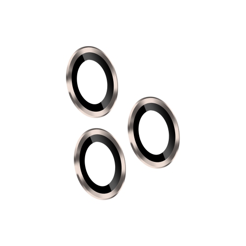 Uolo [Shield] verre pour appareil photo 16 Pro/16 Pro Max de iPhone, protecteur d'écran pour appareil photo 16 Pro/16 Pro Max de iPhone - Argenté