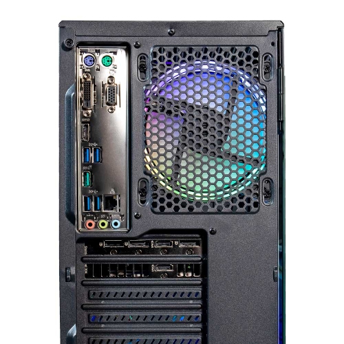 ViprTech Rebel 4.0 Gaming PC - AMD Ryzen 7, RTX 4060 Ti 8GB, 16GB DDR4 RAM, 1TB NVMe SSD, VR-Ready, Streaming, RGB, Win 11, Desktop Computer Black