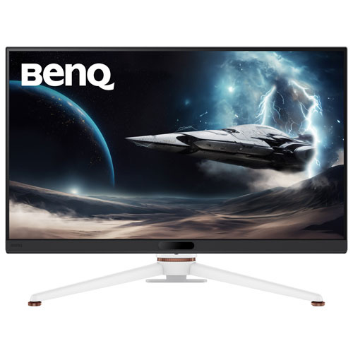 BenQ MOBIUZ 27" 4K Ultra HD 165Hz 1ms GTG IPS LCD Monitor (EX271U) - White