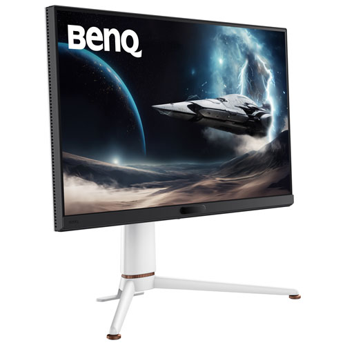 Moniteur ACL IPS 1 ms gàg UHD 4K 165 Hz de 27 po MOBIUZ de BenQ - Blanc