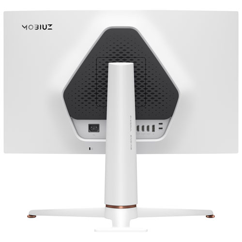 Moniteur ACL IPS 1 ms gàg UHD 4K 165 Hz de 27 po MOBIUZ de BenQ - Blanc