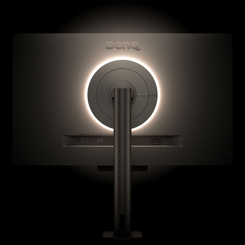 Moniteur ACL IPS Ultra HD 4K 60 Hz de 31,5 po de BenQ avec temps de réponse de 5 ms gris à gris - Gris métallique