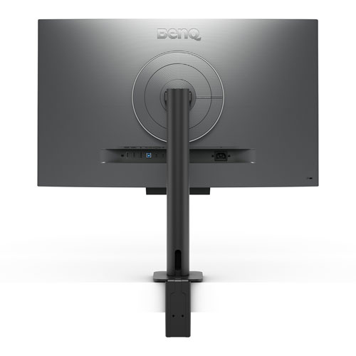 Moniteur ACL IPS Ultra HD 4K 60 Hz de 31,5 po de BenQ avec temps de réponse de 5 ms gris à gris - Gris métallique