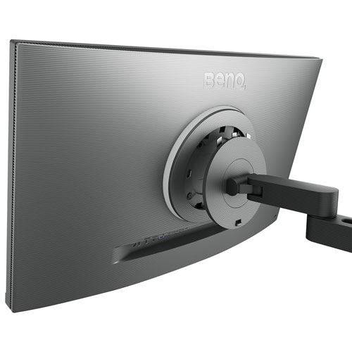 Moniteur ACL IPS Ultra HD 4K 60 Hz de 31,5 po de BenQ avec temps de réponse de 5 ms gris à gris - Gris métallique