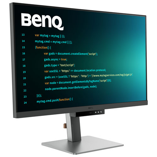 BenQ 31.5" 4K Ultra HD 60Hz 5ms GTG IPS LCD Monitor - Metallic Grey