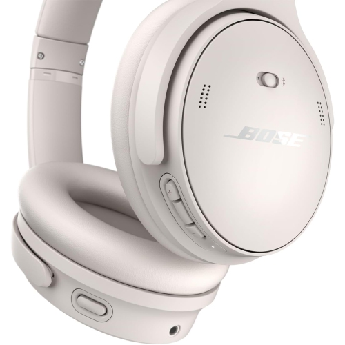 Bose QuietComfort Wireless Noise Cancelling Headphones, Bluetooth Over Ear Headphones with Up to 24 Hours of Battery Life, White Smoke by BOSE - Refurbished condition - Image 5