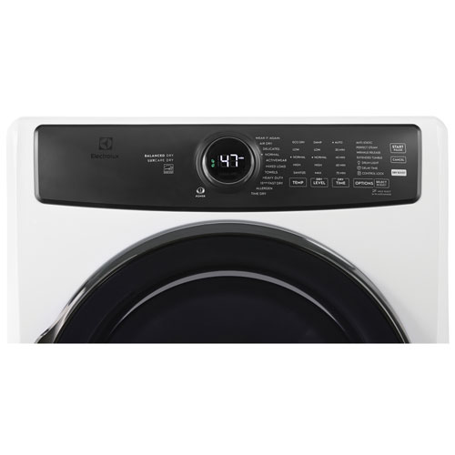 Electrolux 8.0 Cu. Ft. Electric Steam Dryer - White