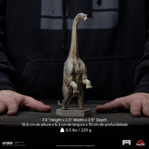 Iron Studios Jurassic Park Brachiosaurus Art Scale Icons Statue