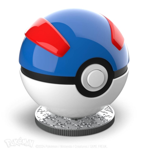Pokemon Die-Cast Mini Poke Ball Replica