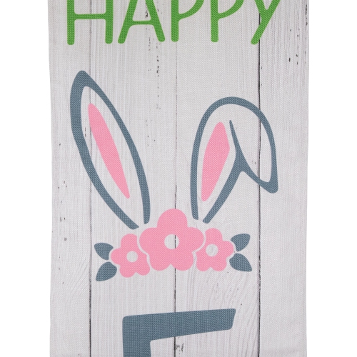 Welcome and Happy Easter Outdoor Hanging Door Banners - 71" - Set of 2