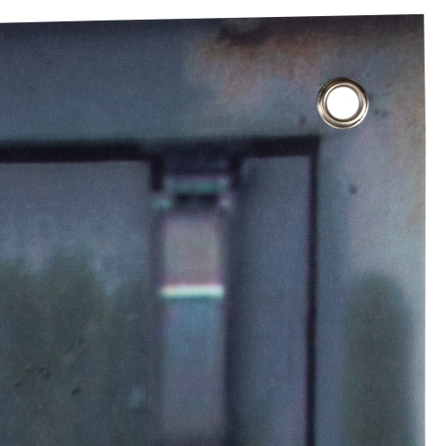 Don't Open Hospital Entryway Halloween Scary Door Decoration - 6'