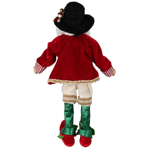 Candy Cane Elf Christmas Figure - 14"