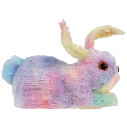 Plush Pastel Tie Dye Easter Bunny Figurine - 7" - Multicolor