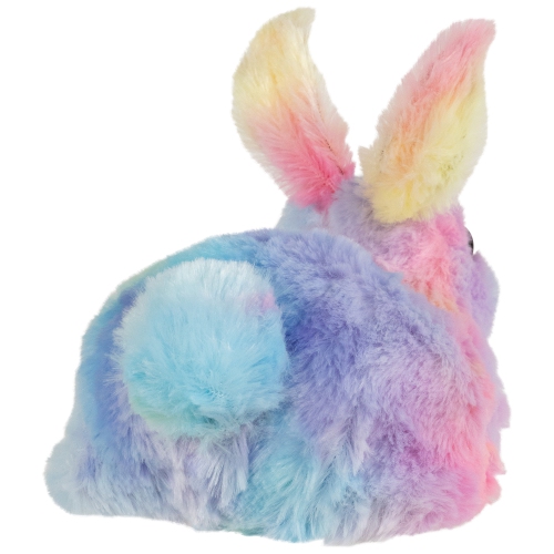 Plush Pastel Tie Dye Easter Bunny Figurine - 7" - Multicolor