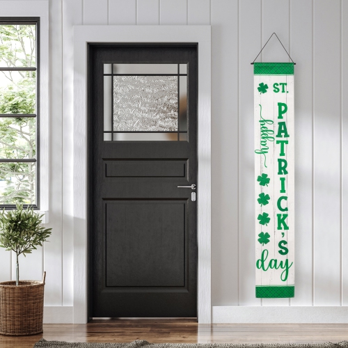 Welcome St. Patrick's Day Porch Door Banners - 71" - Set of 2