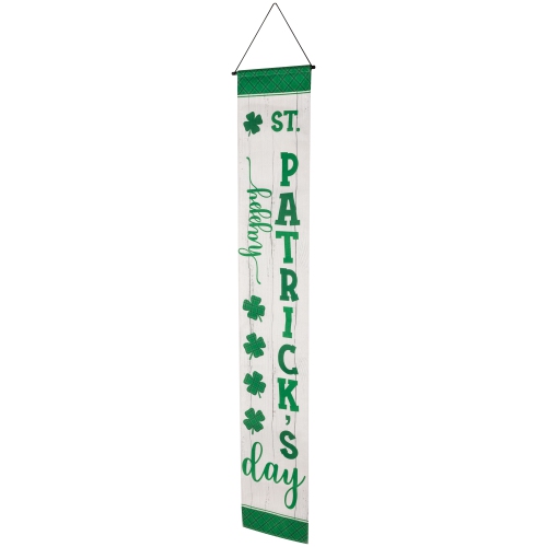 Welcome St. Patrick's Day Porch Door Banners - 71" - Set of 2