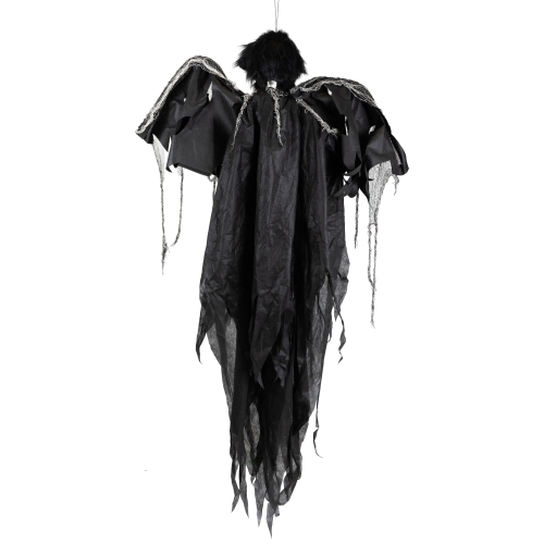 Animated Hanging Zombie Vampire with Lights and Sound Halloween Decoration - 5'