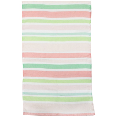 Stripes and Easter Eggs Kitchen Tea Towels - 26" - Set of 2