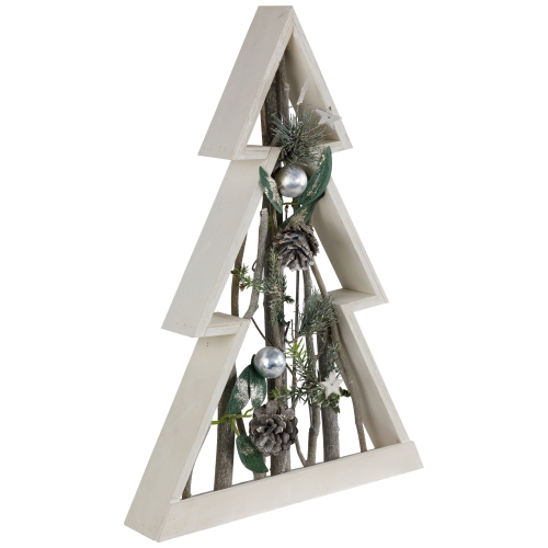 Stars and Pinecones Christmas Tree Decoration - 17.5"