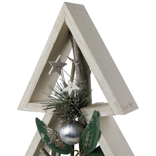 Stars and Pinecones Christmas Tree Decoration - 17.5"