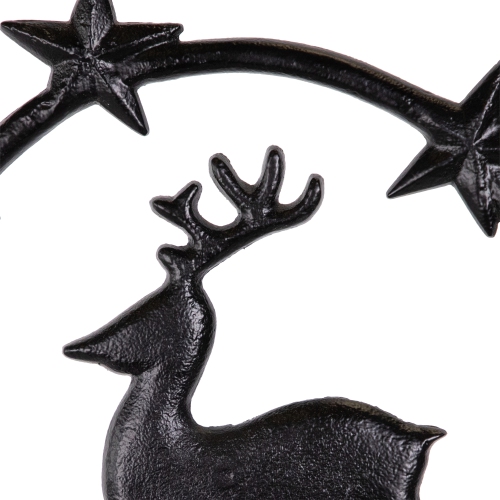 Star Bright Metal Reindeer Christmas Decoration - 12"