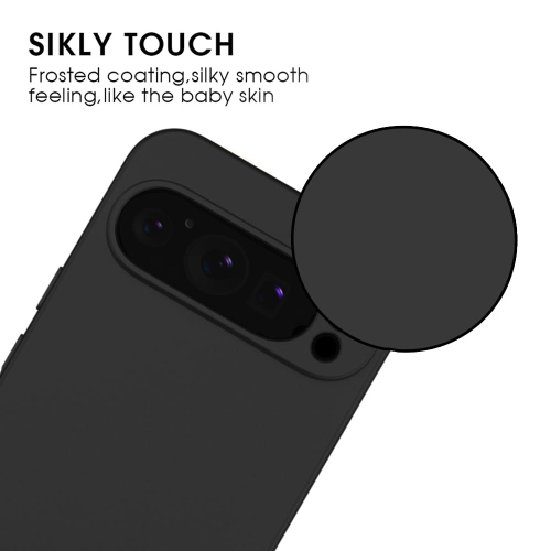 X-level pour Google Pixel 9 Pro XL Étui flexible mince TPU flexible Série Guardian Ultra-Thin Grip revêtement mat couvercle arrière de téléphone Étui