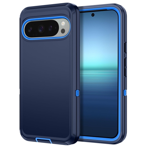 I-HONVA for Google Pixel 9 Pro XL Case Shockproof Dust/Drop Proof 3-Layer Full Body Protection Without Screen Protector Rugged Heavy Duty Cover Case