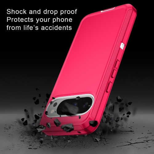 I-HONVA pour Pixel 9 Pro XL de Google, étui antichoc, résistant à la poussière et aux chutes, 3 couches, sans protecteur d'écran, étui robuste