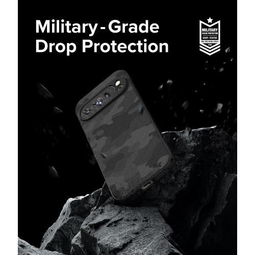 Ringke Onyx Feels Good in The Hand Compatible with Google Pixel 9 Pro XL Case, Anti-Fingerprint Technology Prevents Oily Smudges Non-Slip Enhanced