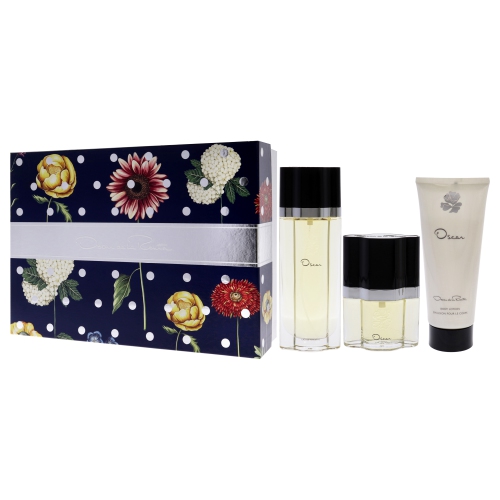 Oscar De La Renta by Oscar De La Renta for Women - 3 Pc Gift Set 3.4oz EDT Spray, 1oz EDT Spray, 3.4oz Body Lotion