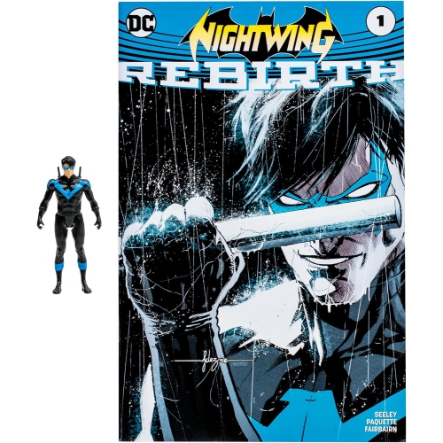DC Direct - Page Punchers - Nightwing 3in Figure with Comic Book