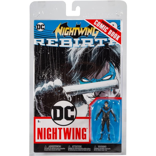DC Direct - Page Punchers - Nightwing 3in Figure with Comic Book