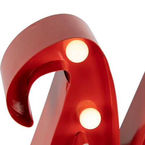 Lighted "Merry" Christmas Decoration - 20.5"