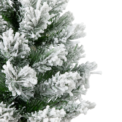 Full Flocked Angel Pine Artificial Mini Christmas Tree - 19" - Unlit
