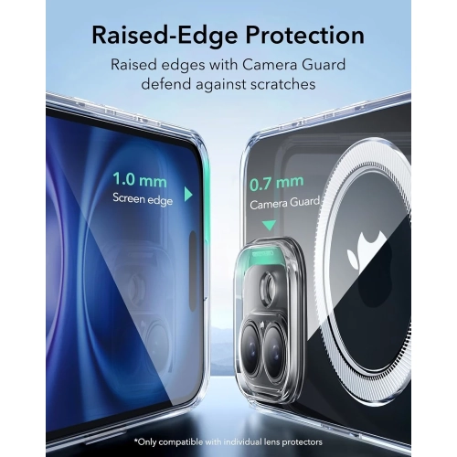 iPhone 16 Case – MagSafe Compatible, Clear Shockproof Thin Cover, Camera Protection, Anti-Yellowing & Scratch Resistant, Zero Series