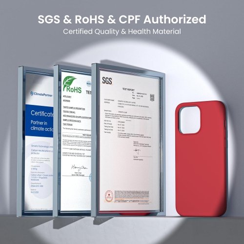 ORNARTO Compatible with iPhone 15 Pro Max Case, Slim Liquid Silicone 3 Layers Full Covered Soft Gel Rubber Phone Case Protective Cover with