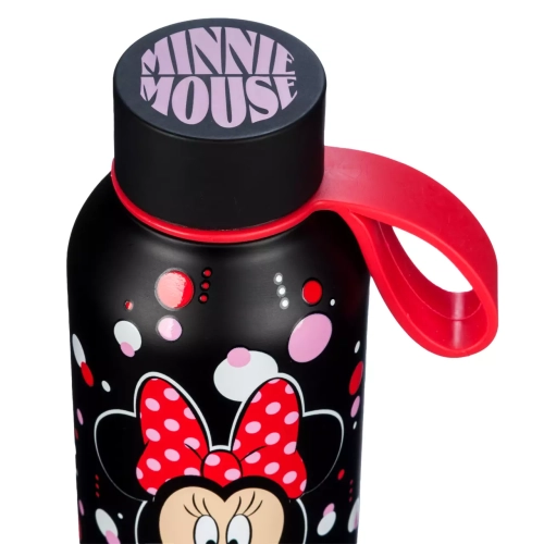 Bouteille d'eau en acier inoxydable Minnie Mouse de Disney